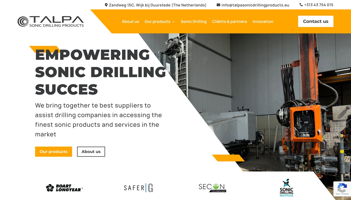 Talpa Sonic Drilling Products